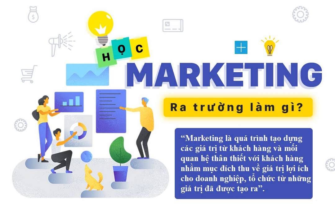 Những công việc có thể làm nếu học ngành Marketing