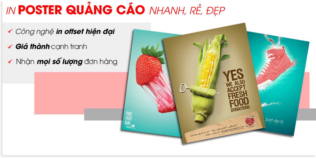 Thiết kế poster cần phải có mắt thẩm mỹ và kỹ năng chuyên môn