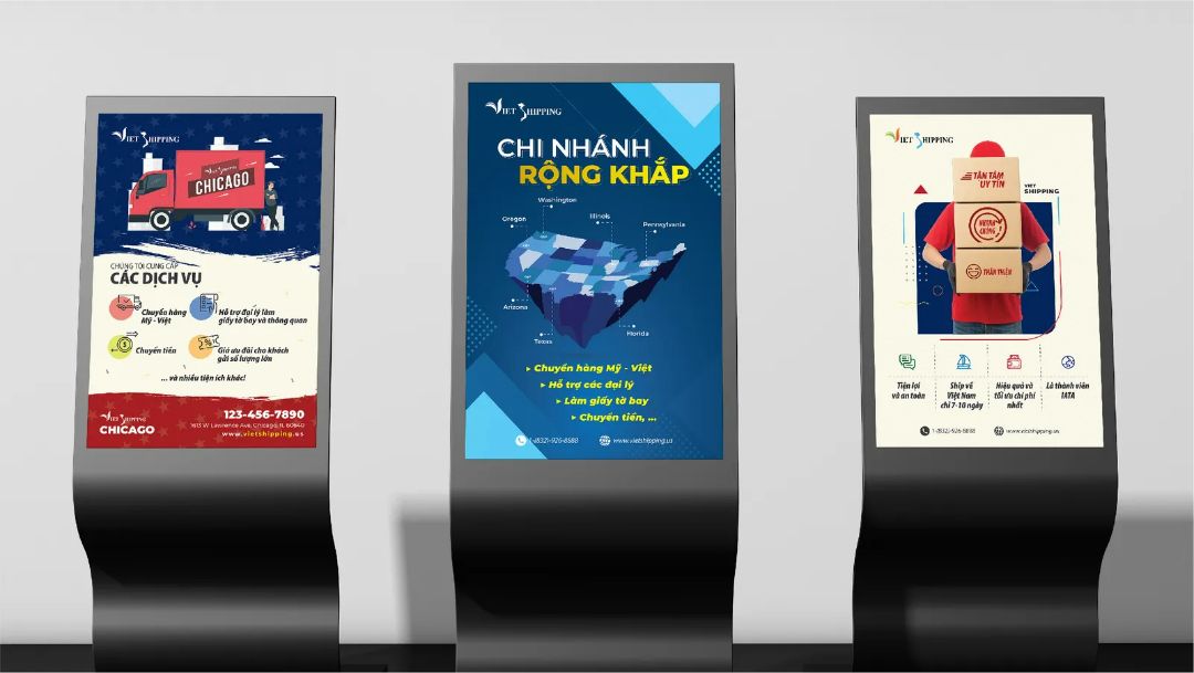 Phân bố poster rộng rãi giúp ích cho doanh nghiệp phát triển