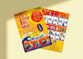 Thông tin tờ rơi quảng cáo về ngày hội trung thu vàng