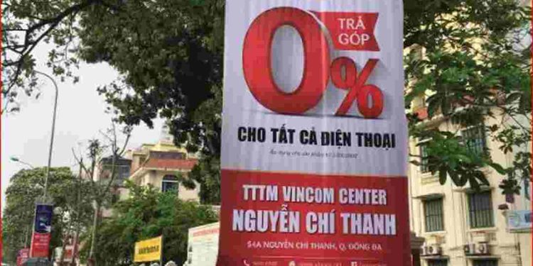 Kích thước băng rôn dọc quảng cáo