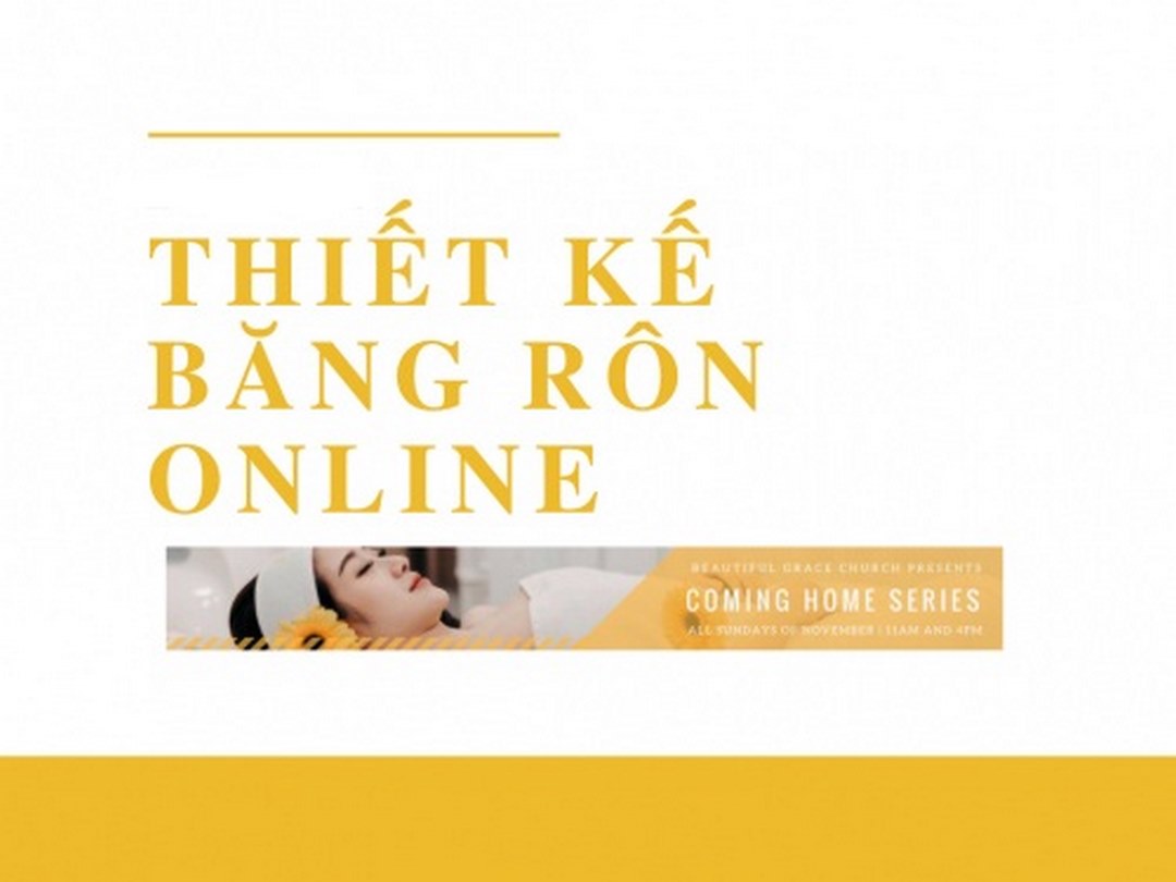 Thiết kế băng rôn online