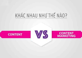 Phân biệt nội dung và tiếp thị nội dung