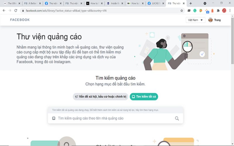 Sử dụng thư viện quảng cáo Facebook một cách đúng và hiệu quả