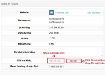 Cách để reset hosting nhanh chóng